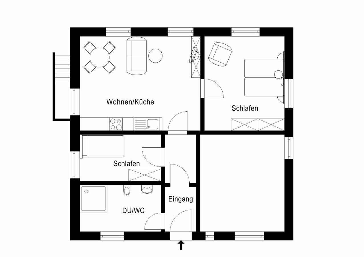 巴特萨尔茨乌夫伦Tal-Residenz Whg 1公寓 外观 照片